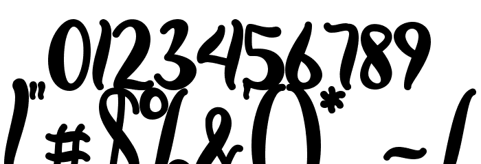 Diary Autumn Font OTHER CHARS