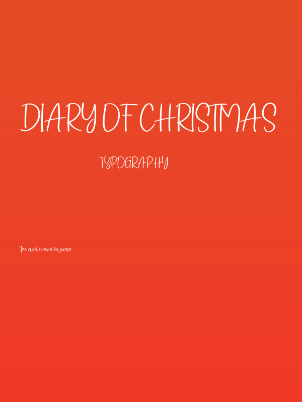 Diary Of Christmas Poster