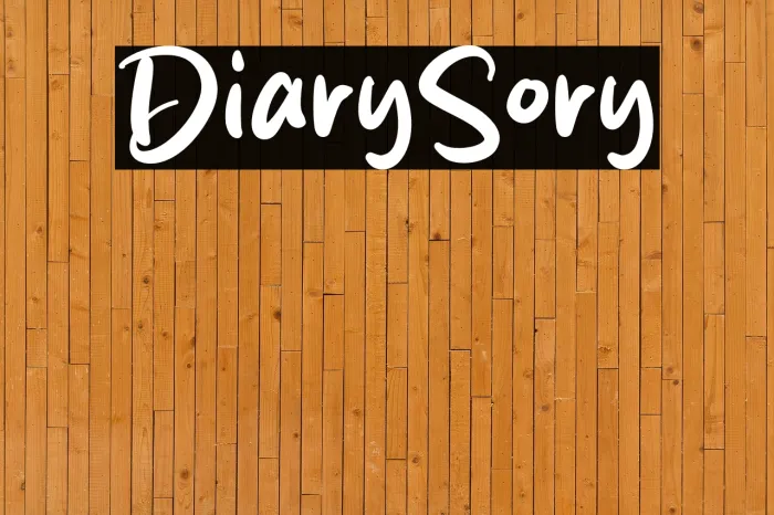Diary Story Example 2