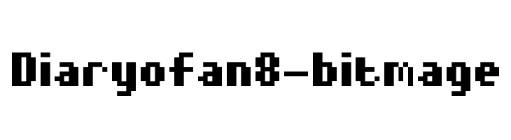 Diary of an 8-bit mage  Free Fonts Download