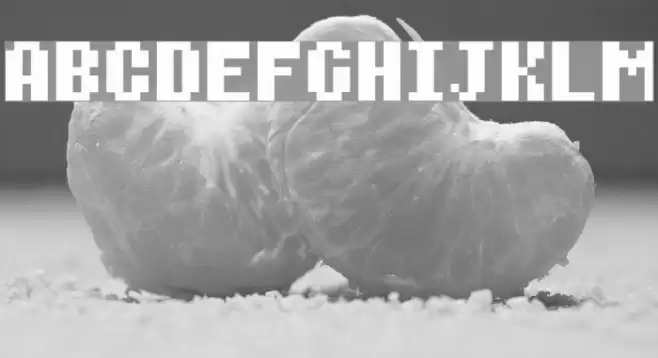 Diary of an 8-bit mage Font examples