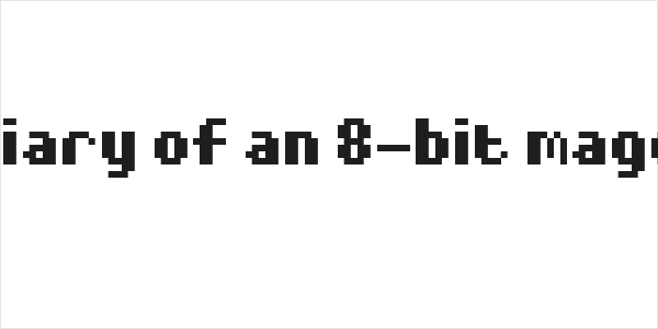 Diary of an 8-bit mage Logo