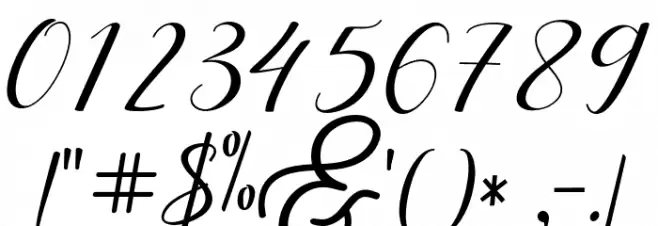 DiaryAmily-Regular Font OTHER CHARS