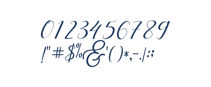 DiaryAmily-Regular Other Characters