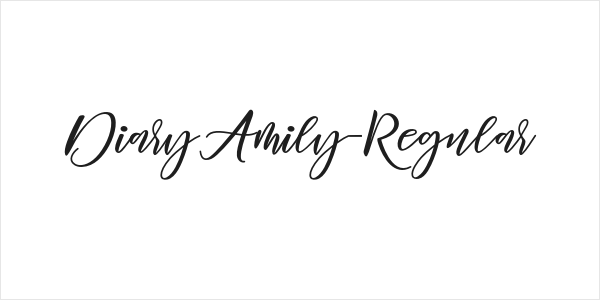 DiaryAmily-Regular Logo