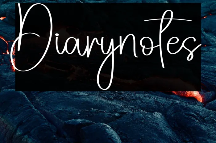 Diarynotes Example 1