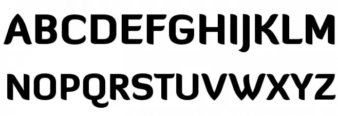 Diavlo Black Regular 字体 大写
