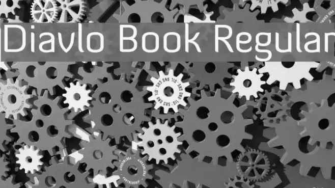 Diavlo Book Regular Fuentes examples