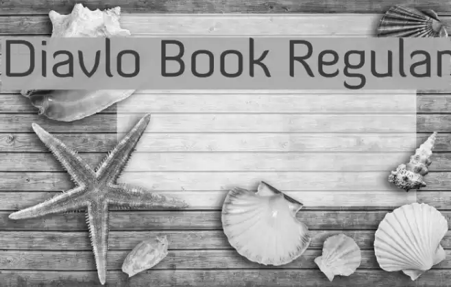 Diavlo Book Regular Fuentes examples
