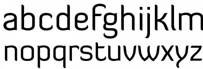 Diavlo Book Regular フォント 小文字