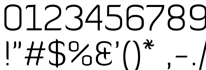 Diavlo Light Regular Font OTHER CHARS