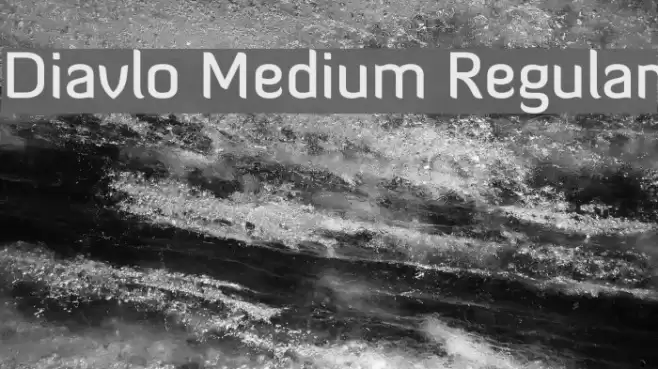 Diavlo Medium Regular  examples
