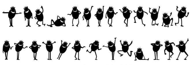 Diavolo Nero Font OTHER CHARS