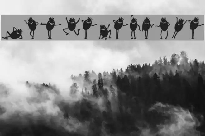 Diavolo Nero Font examples