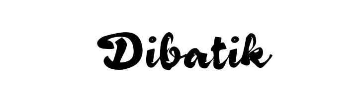 Dibatik  免费字体下载