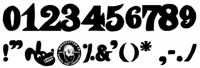 Dibujos Animados Font OTHER CHARS