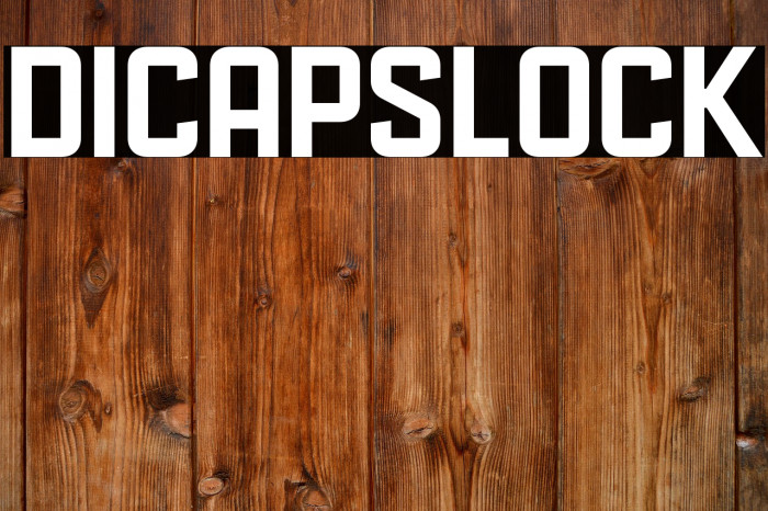 Dicapslock Example 2