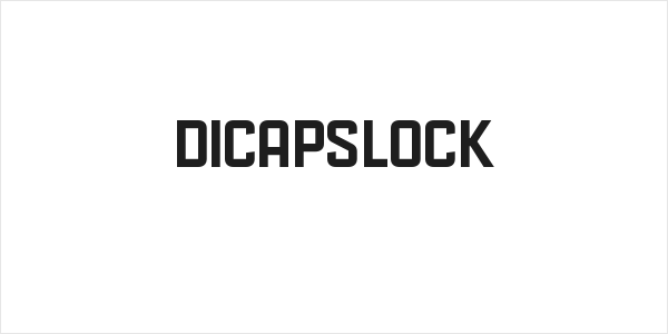 Dicapslock Logo