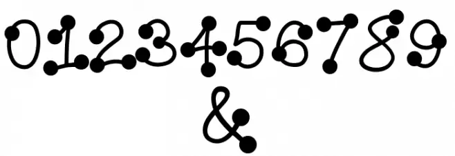 DiceGameDEMO Font Alte caractere