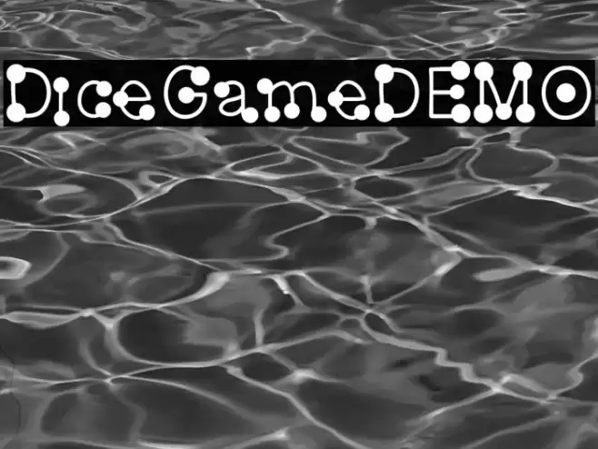 DiceGameDEMO फ़ॉन्ट examples