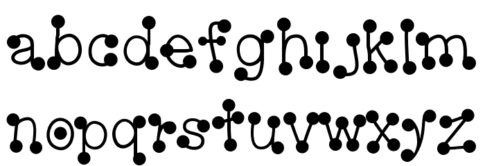 DiceGameDEMO Font LOWERCASE