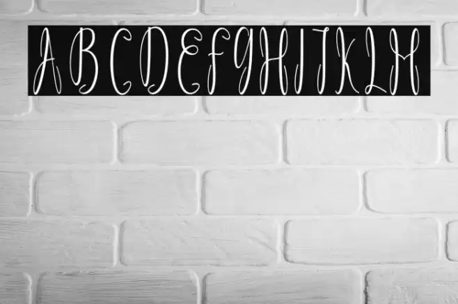 Dicella Font examples