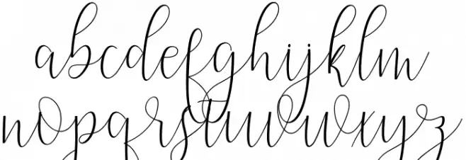 Dicella 字体 小写