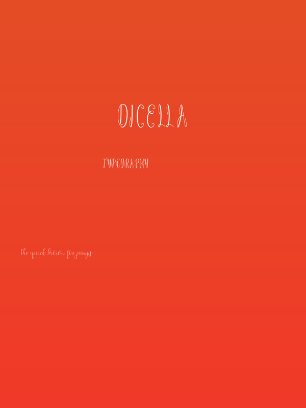 Dicella Poster