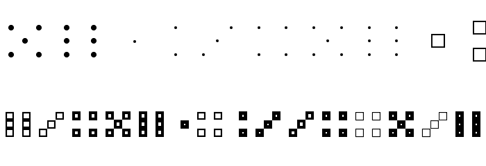 Dicey Regular Font OTHER CHARS