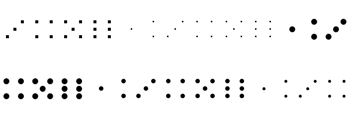 Dicey Regular Font LOWERCASE
