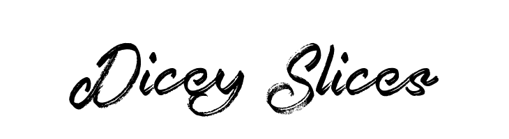 Dicey Slices  Frei Schriftart Herunterladen