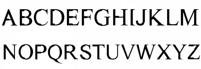 Dichotomy Regular Schriftart Groß
