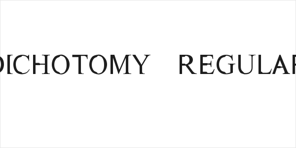 Dichotomy Regular Logo