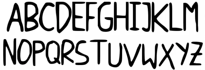 DicisHandwrite Шрифта ВЕРХНИЙ