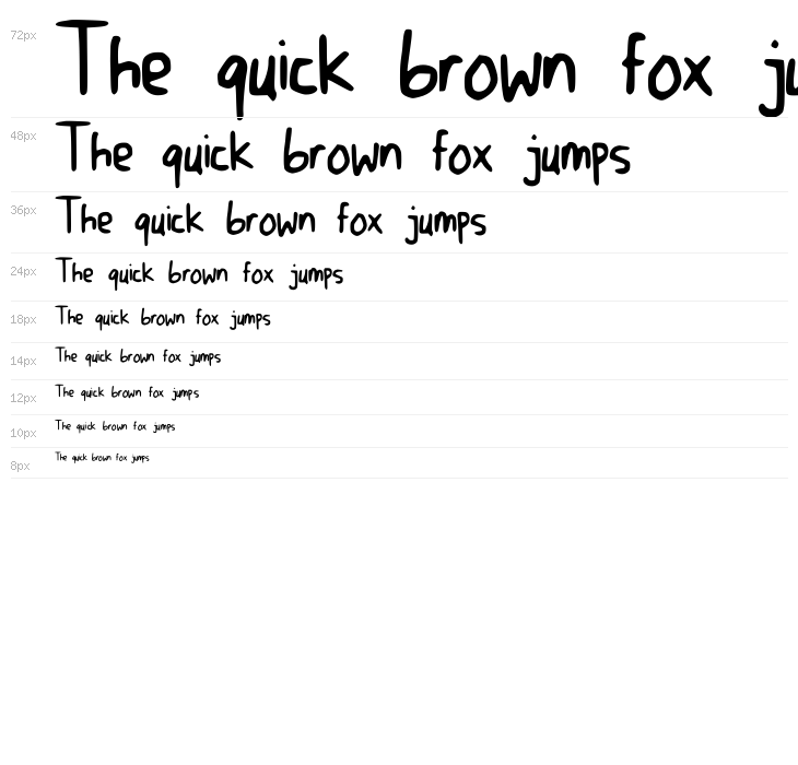 DicisHandwrite Waterfall