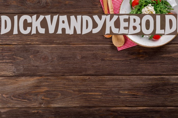 DickVanDykeBold Polices examples