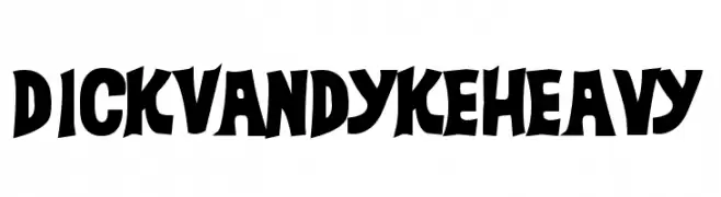 DickVanDykeHeavy  baixar fontes gratis