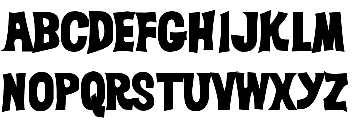 DickVanDykeHeavy Font LOWERCASE
