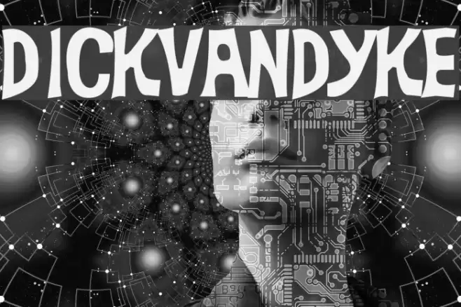 DickVanDyke Font examples