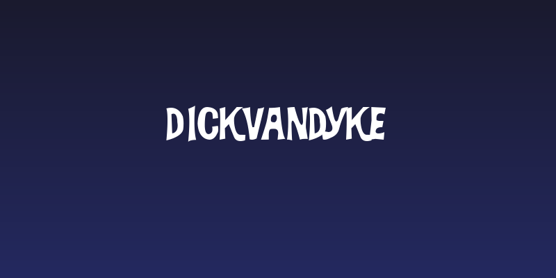 DickVanDyke Social Header
