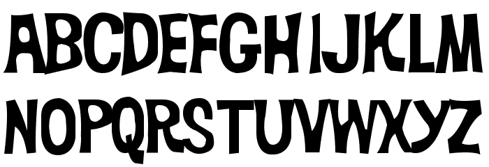 DickVanDyke Font LOWERCASE
