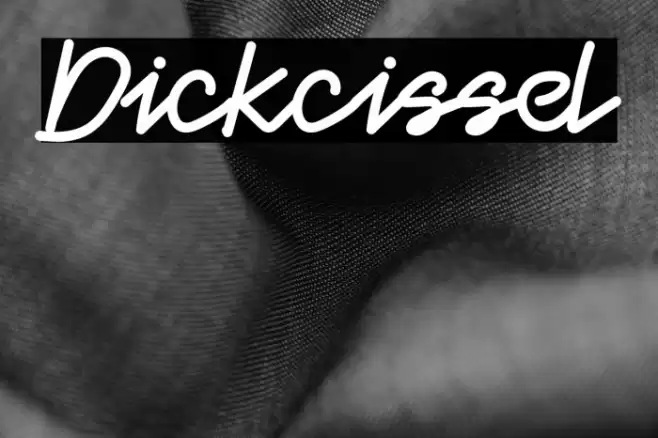 Dickcissel Font examples