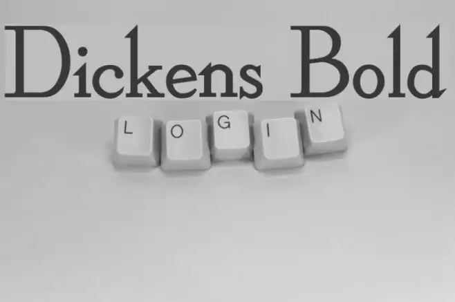 Dickens Bold Example 3