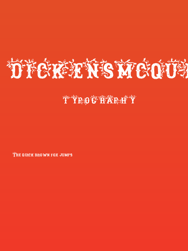 DickensMcQueen Poster