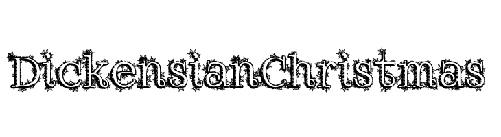 Dickensian Christmas  Frei Schriftart Herunterladen