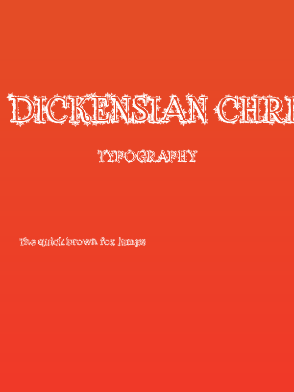 Dickensian Christmas Poster