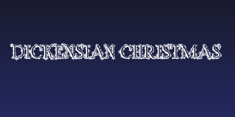 Dickensian Christmas Social Header