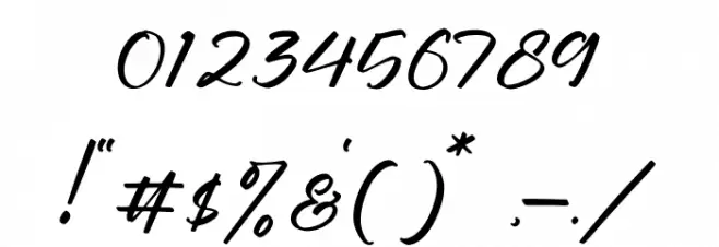 Dickerson Gatory Caratteri ALTRI CARATTERI