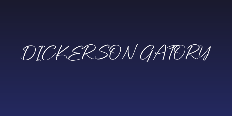 Dickerson Gatory Social Header