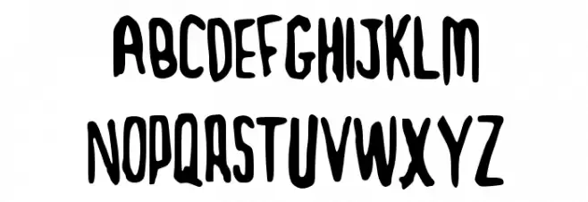 Dickie 字体 大写